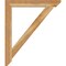 Ekena Millwork Traditional Slat Rough Sawn Bracket, Western Red Cedar, 4"W x 34"D x 40"H BKT04X34X40TRA06RWR - alternate 3